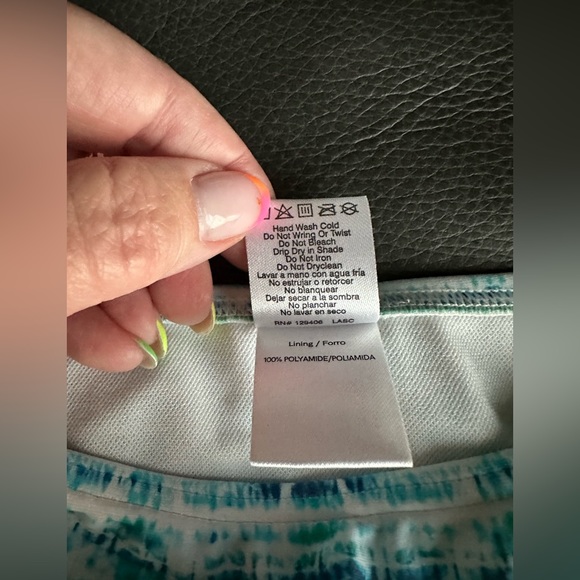 VENUS Lascana Bikini Blue/Green/White - Picture 11 of 11